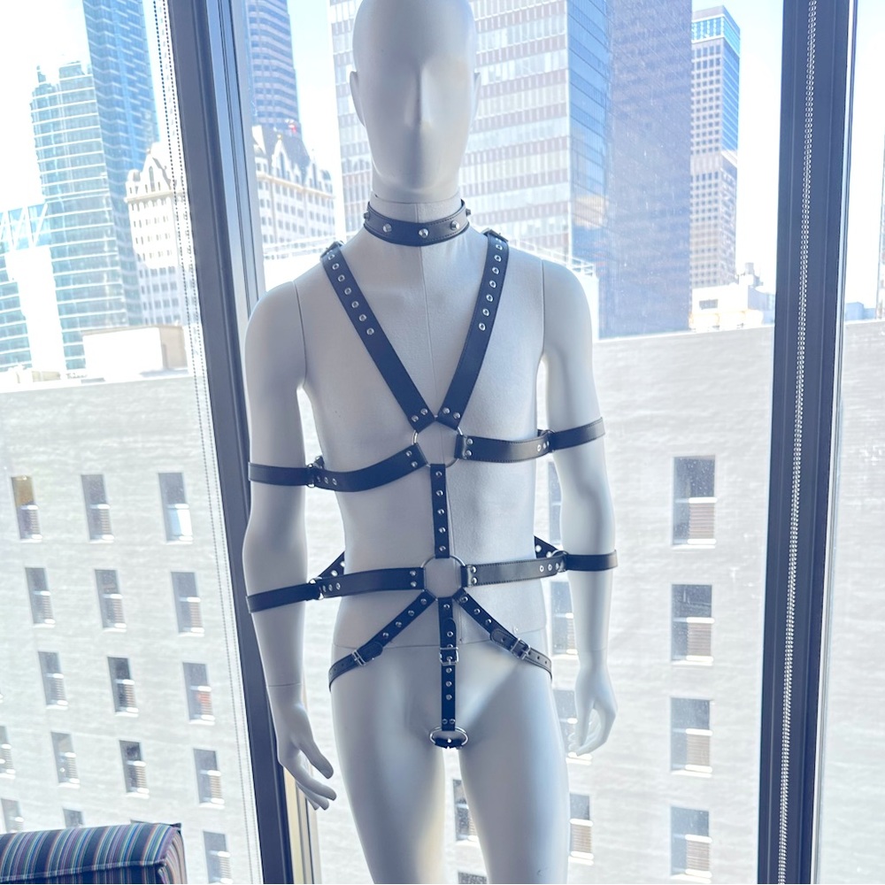 Vegan Leather Body Harness